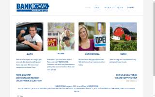 BankIowa Insurance website