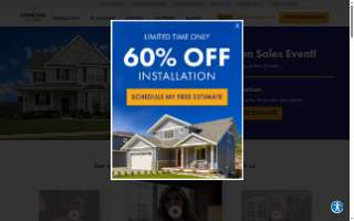 Hansons Heating and Cooling website