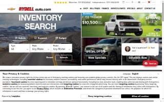 Rydell Chevrolet website