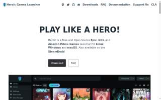 Heroic Hair website