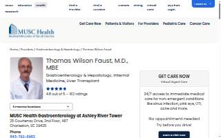 Thomas Wilson Faust, M.D., M.B.E. website
