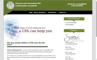 Schroer & Associates PC website