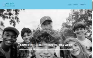 Ankeny Dental Clinic website