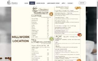 Charlotte's Coffee House website