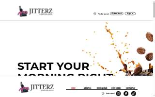 Jitterz Espresso of Post Falls website