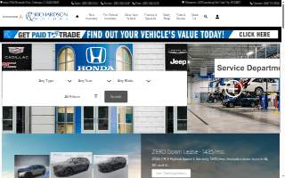 Richardson Motors website