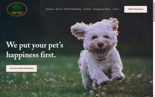 Oaks Veterinary Clinic website