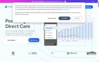 Hint And Hue Salon website