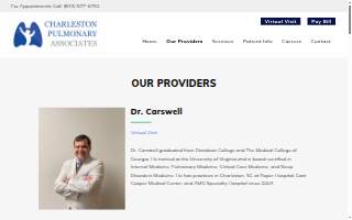 Charleston Pulmonary Associates Pa: Gunn Jason E MD website