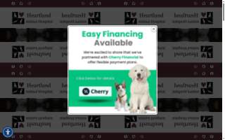 Heartland Animal Hospital Marion website