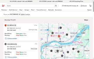 Walgreens of Bettendorf website
