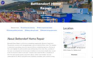 Bettendorf Home Repair website