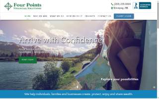 Four Points Financial website