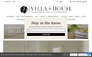 Villa Coffeehouse website