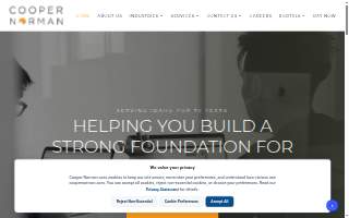 Cooper Norman- Tax & Accounting Services website
