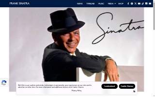 Sinatra's Catering website