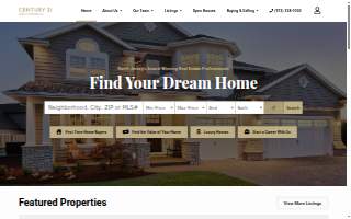 Century 21 Cedarcrest Realty website