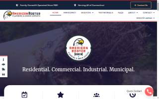 American Rooter & Drain website