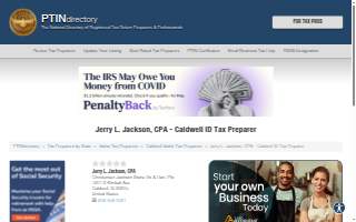 Jackson Jerry L CPA website