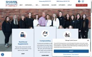 Shaver Pharmacy And Compounding Cen website