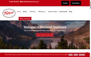 Flathead Insurance Coeur d'Alene Insurance website