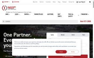 Custom Truck website