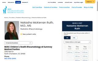 Ruth Natasha M MD website