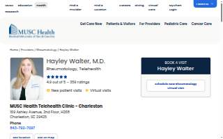 Hayley Walter, MD website