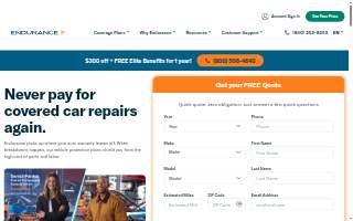Endurance Lawn Care website