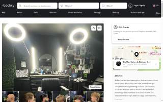 BríMar Salon & Barber Studio website