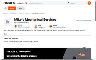 Mike's Mechanical website