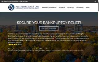 Peterson Zeyer Law of Eagle website