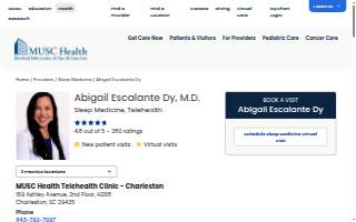 Abigail Escalante Dy, MD website