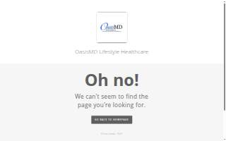 Oasis Medical Center website