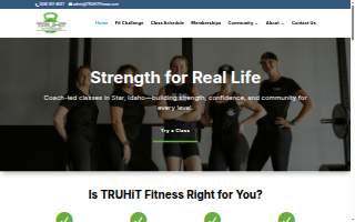 TRUHiT Fitness Star website