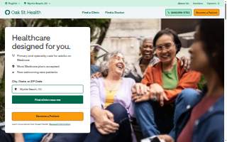 Oak st health website