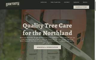 Sawtooth Tree Service website
