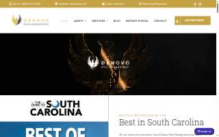 DeNovo Pain Management website