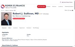 Robert J. Sullivan, MD website