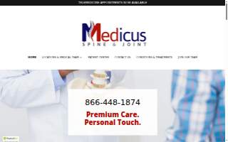 Dr. Sam Curtis, Chiropractic Physician website