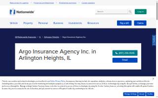 Argo Insurance website