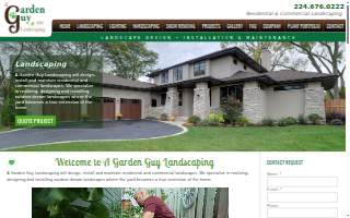 A Garden Guy Landscaping website