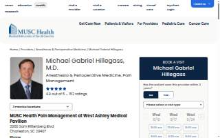 Michael Gabriel Hillegass, MD of Charleston website