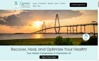 Cypress Chiropractic & Wellness website
