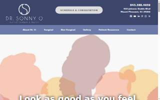 Dr. Sonny O Plastic Surgery website