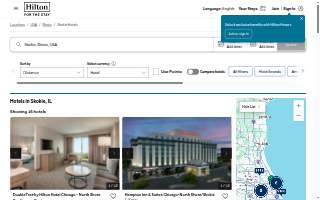 DoubleTree by Hilton Hotel Chicago - North Shore Conference Center website