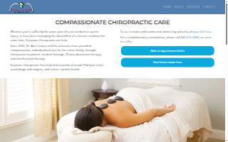 Keystone Chiropractic website