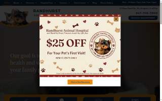 Randhurst Animal Hospital of Hoffman Estates website