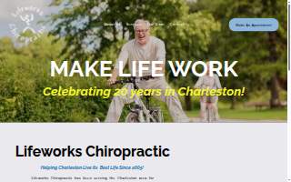 Lifeworks Chiropractic website