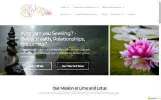 Lime and Lotus website